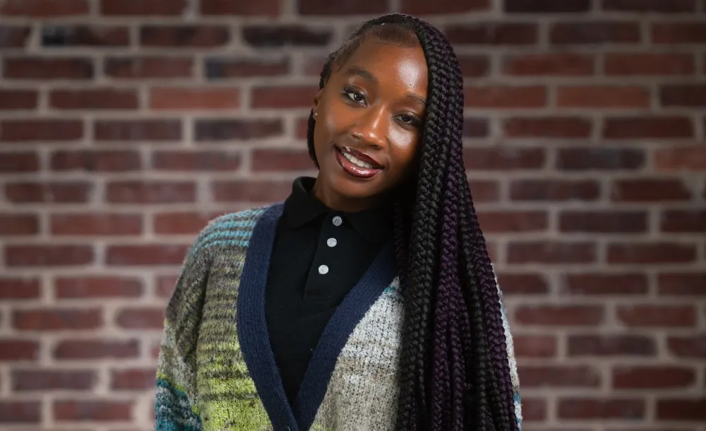 Daynia Sankoh, a young Black woman
