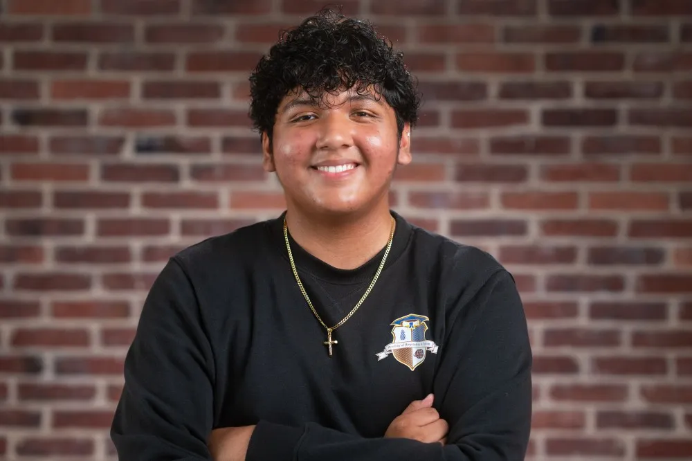 Jessie Machado, a young Latino man