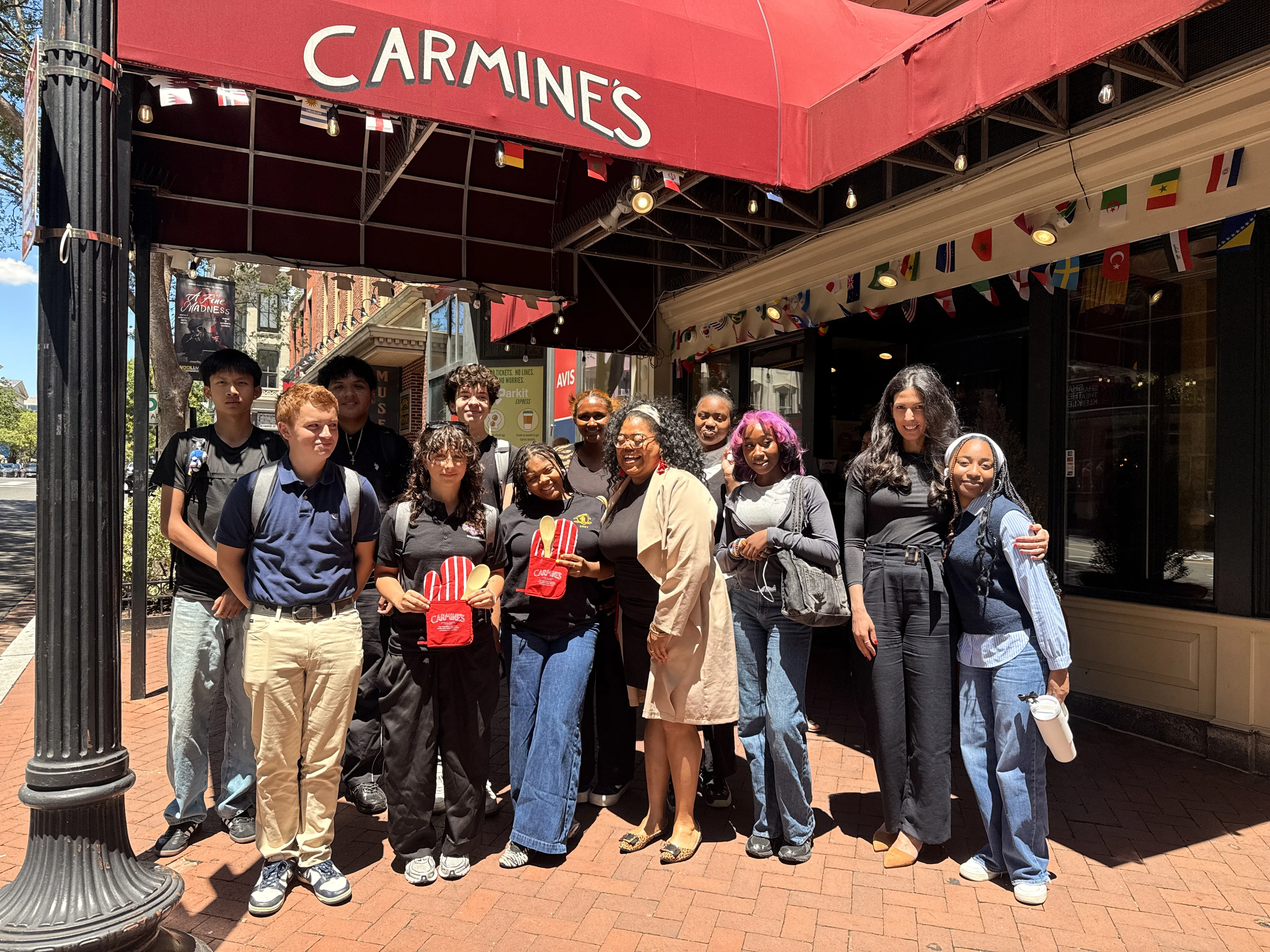 CRI 2026 - Students in front of Carmine's