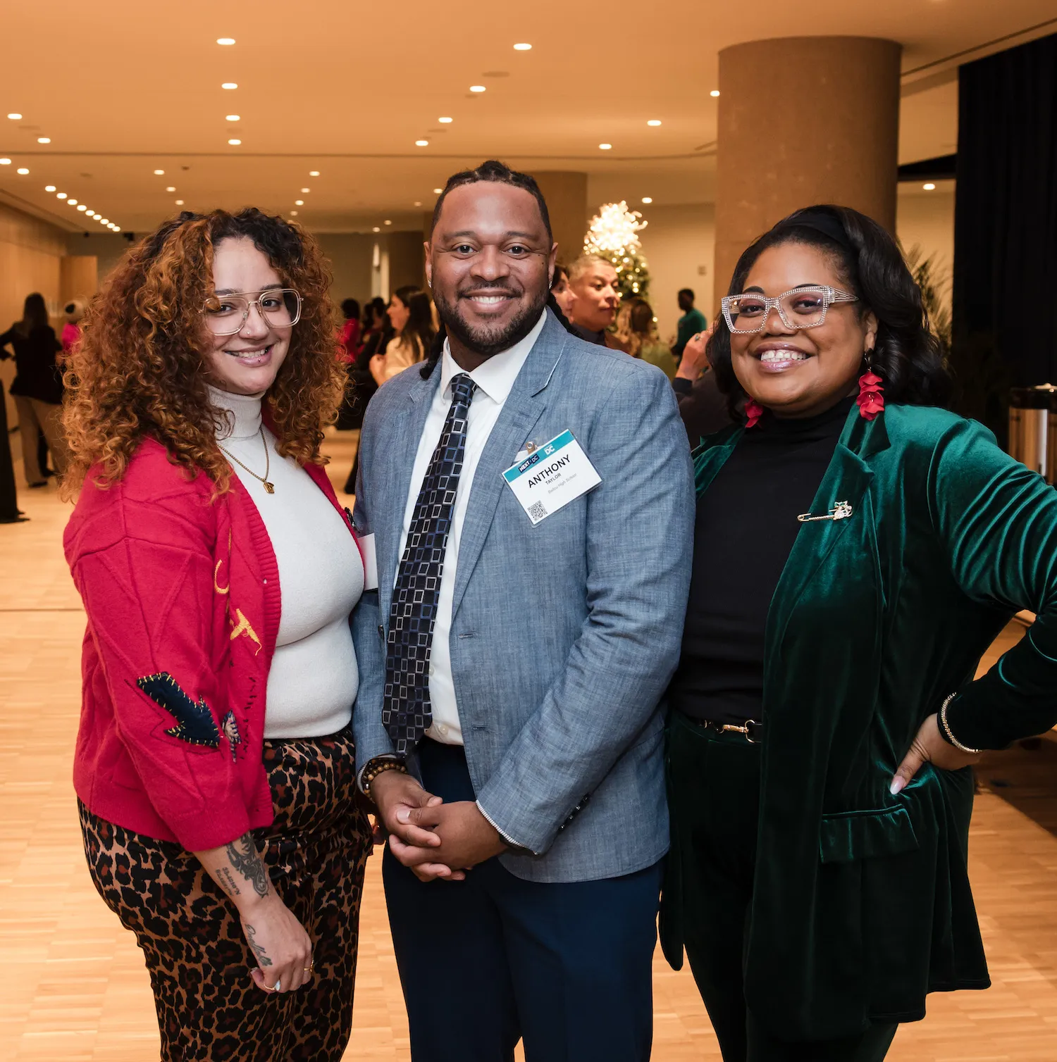 Educators at the NEXTDC holiday party